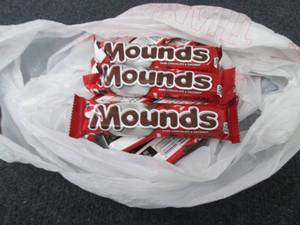 12- 1.75 oz Mounds Bars...