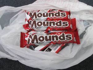12- 1.75 oz Mounds Bars...