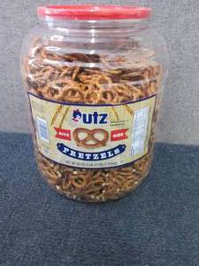 60 oz Utz Bite Size Pretzels...