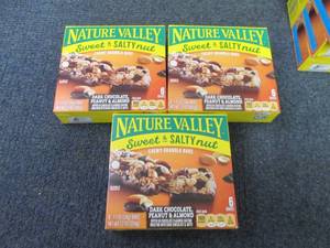 3 Boxes Nature Valley Sweet N Salty...
