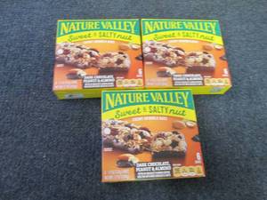 3 Boxes Nature Valley Sweet N Salty...