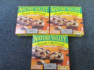 3 Boxes Nature Valley Sweet N Salty...