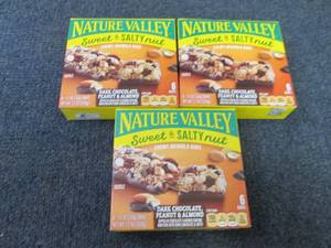 3 Boxes Nature Valley Sweet N Salty...