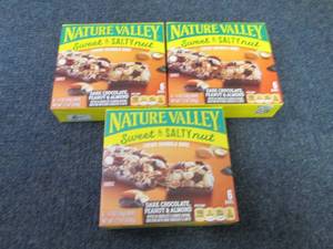 3 Boxes Nature Valley Sweet N Salty...