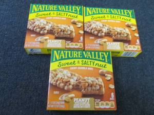 3 Boxes Nature Valley Sweet N Salty...