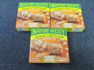 3 Boxes Nature Valley Sweet N Salty...