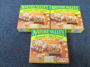 3 Boxes Nature Valley Sweet N Salty...