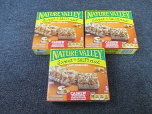 3 Boxes Nature Valley Sweet N Salty...