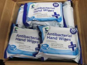 36- 20 ct pks Antibacterial Hand Wi...