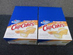 2- 20.3 oz Boxes Hostess Orange Cup...
