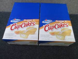 2- 20.3 oz Boxes Hostess Orange Cup...
