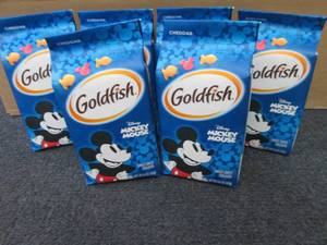 4- 6.6 oz Bags Mickey Mouse Goldfis...
