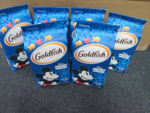 4- 6.6 oz Bags Mickey Mouse Goldfis...