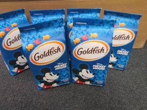 4- 6.6 oz Bags Mickey Mouse Goldfis...