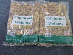 2- 16 oz Bags California Shelled Wa...