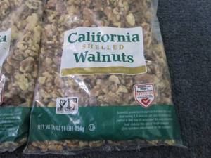 2- 16 oz Bags California Shelled Wa...
