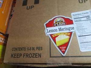1 Case of 6- 8 inch FROZEN Lemon Me...
