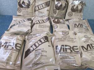 Unsealed Case of 12 MREs Meal Read...