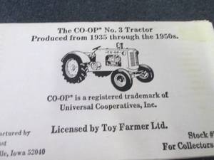 Co-op No. 3...