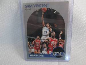 1990-91 NBA Hoops Sam Vincent & Mic...