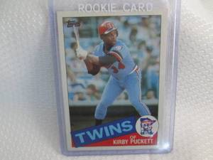 1985 Topps Kirby Puckett Rookie Car...