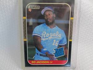 1987 Donruss Bo Jackson Rookie Card...