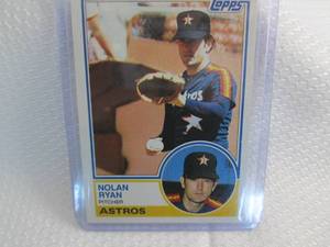 1983 Topps Nolan Ryan Card...
