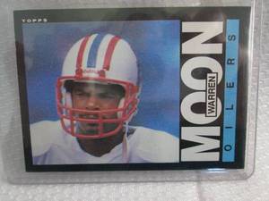 1985 Topps Warren Moon Rookie Card...