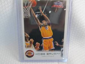1999-00 Fleer Kobe Bryant Card...