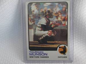 1973 Topps Thurman Munson Card...