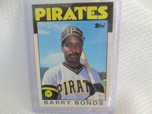 1986 Topps Trade Barry Bonds Rookie...