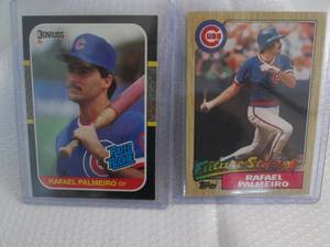 1987 Topps & Donruss Rafael Palmeir...