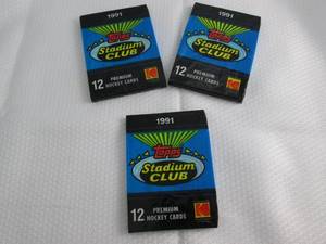 1991 Topps Stadium Club Hockey Pac...