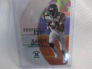 2000 Skybox Randy Moss Perfect Fit ...