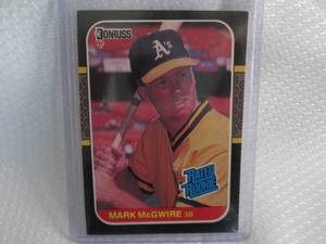 1987 Donruss Mark McGwire Rookie Ca...