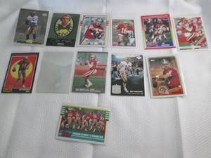 Assorted Joe Montana Cards...