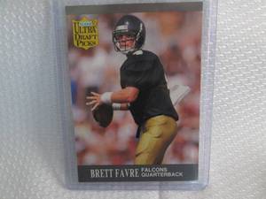 1991 Ultra Brett Favre Rookie Card...