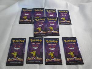 10 Pokemon Trick Or Trade Packs...