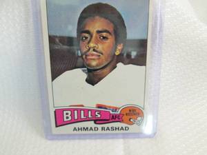 1975 Topps Ahmad Rashad Card...