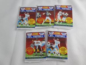 5 -1991 Score Football Packs...