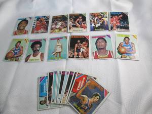 1975-76 Topps Basketball Cards...
