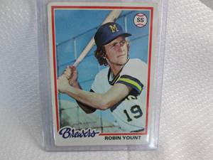 1978 Topps Robin Yount Card...