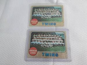 1968 Topps Minnesota Twins Team Car...
