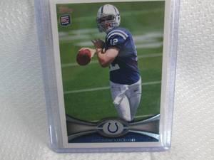 2012 Topps Andrew Luck Rookie Card...