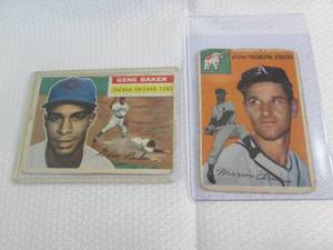 Topps 1954 Marion Fricano & 1956 G...