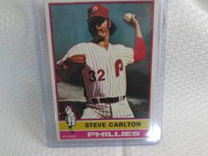1976 Topps Steve Carlton Card...