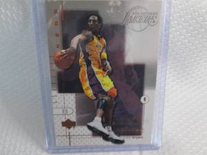 2001-02 Upper Deck Kobe Bryant Card...