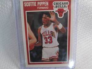 1989-90 Fleer Scottie Pippen Card...