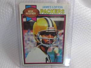 1979 Topps James Lofton Rookie Card...