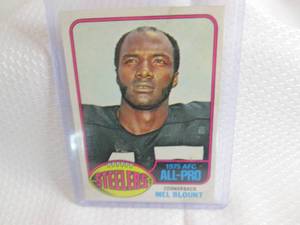 1976 Topps Mel Blount Card...